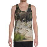 Climbing Elephant Tank Top on David Krug Online Store
