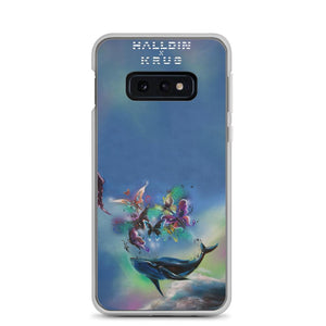 Halldin X Krug Whale & Butterflies Samsung Case on David Krug Online Store