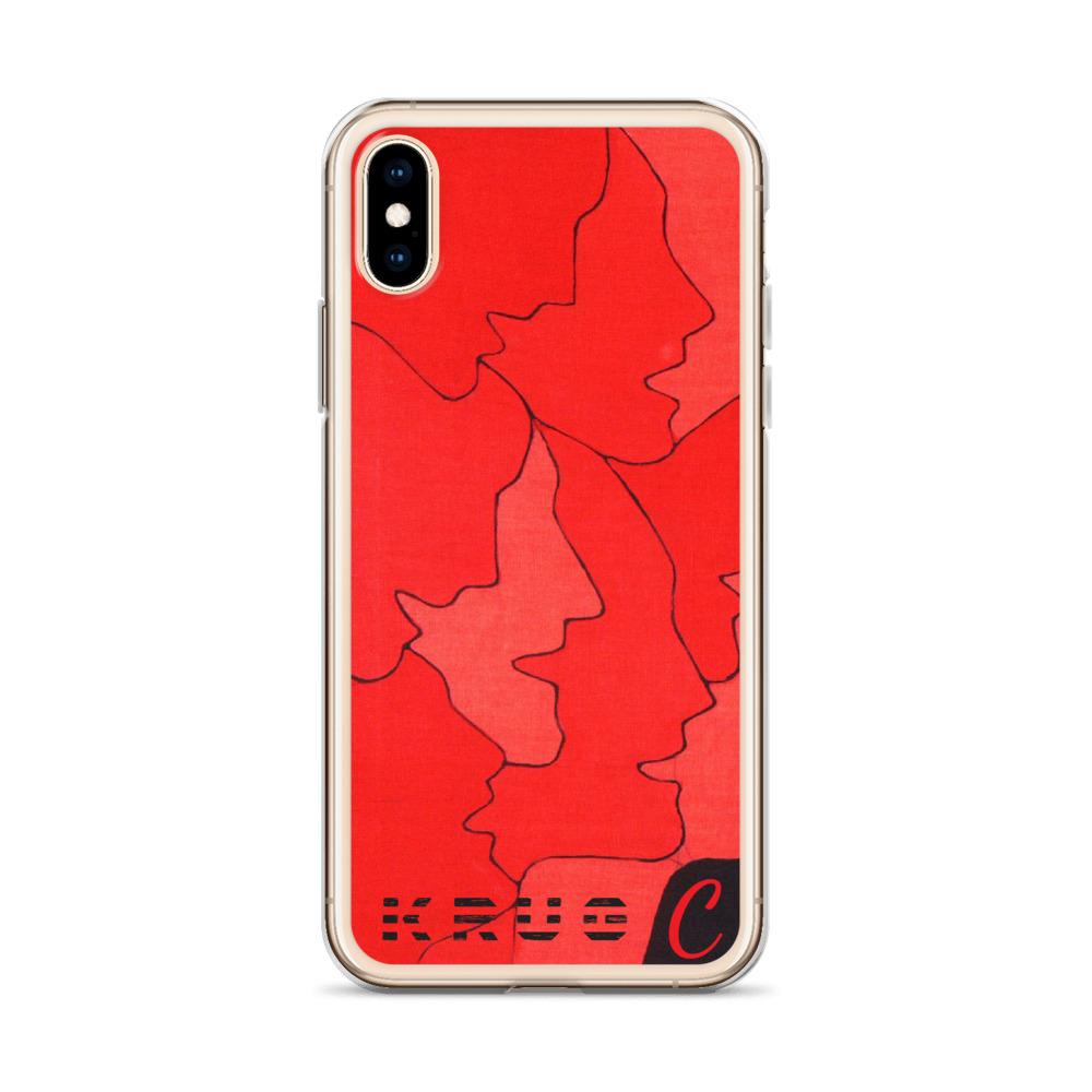 Krug C Red Side iPhone Case on David Krug Online Store