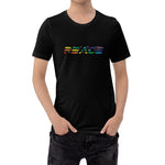 Peace over War Rainbow T-Shirt on David Krug Online Store
