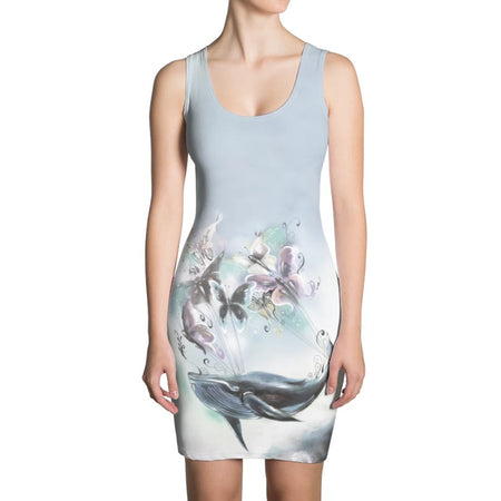 Benny Halldin x DK Whale & Butterflies Dress on David Krug Online Store