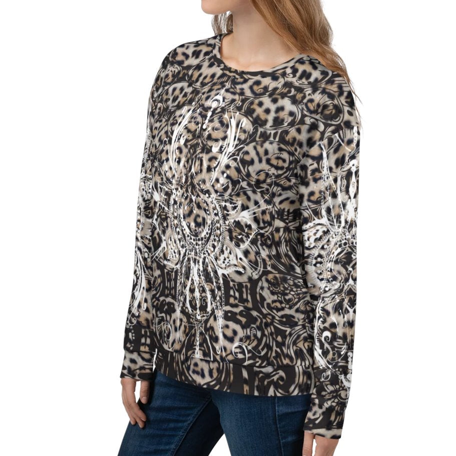 Benny Halldin x Krug Leopard Sweatshirt on David Krug Online Store