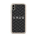 David Krug Love and Monogram Pattern iPhone Case 25ITWC on David Krug Online Store