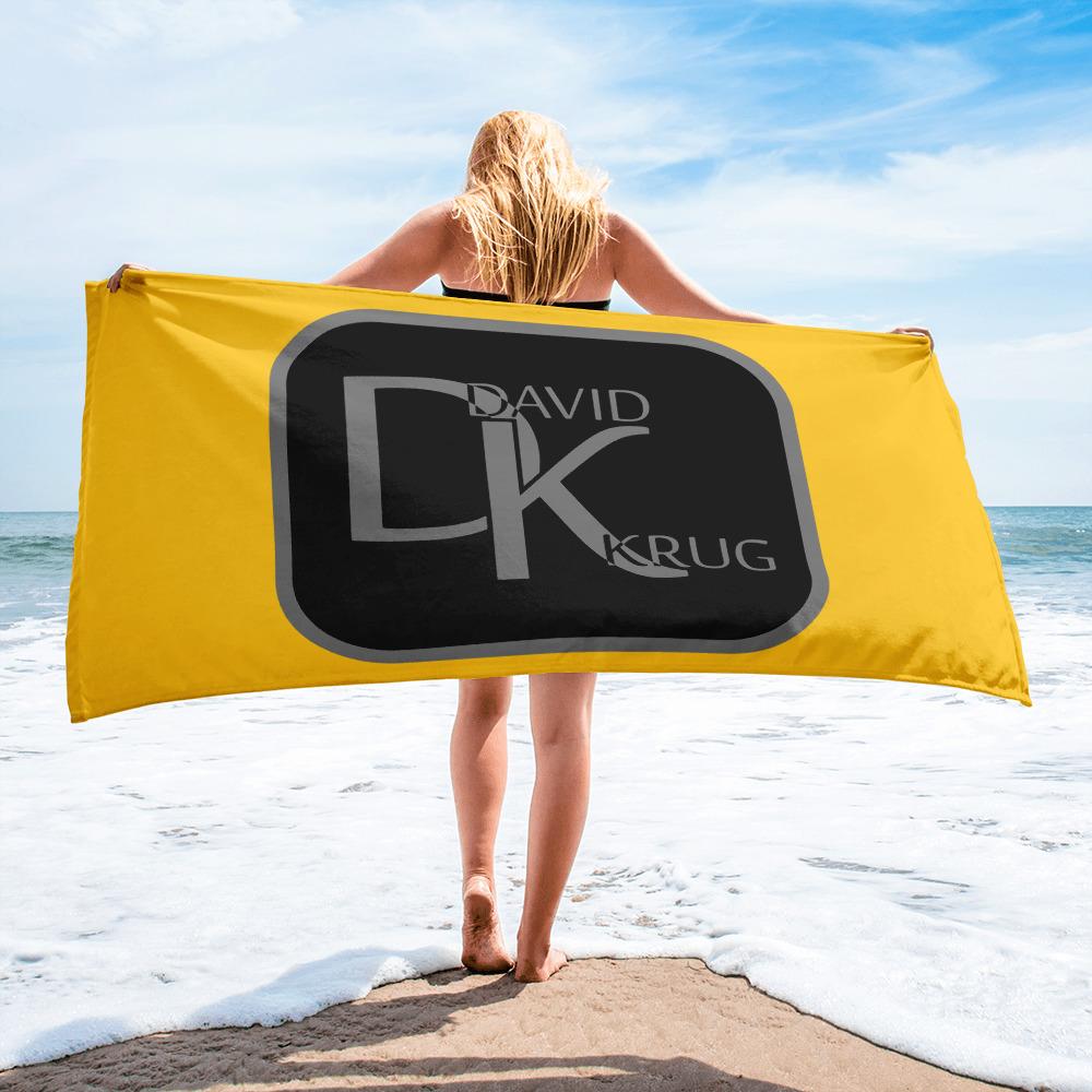 David Krug Monogram Beach Towel on David Krug Online Store
