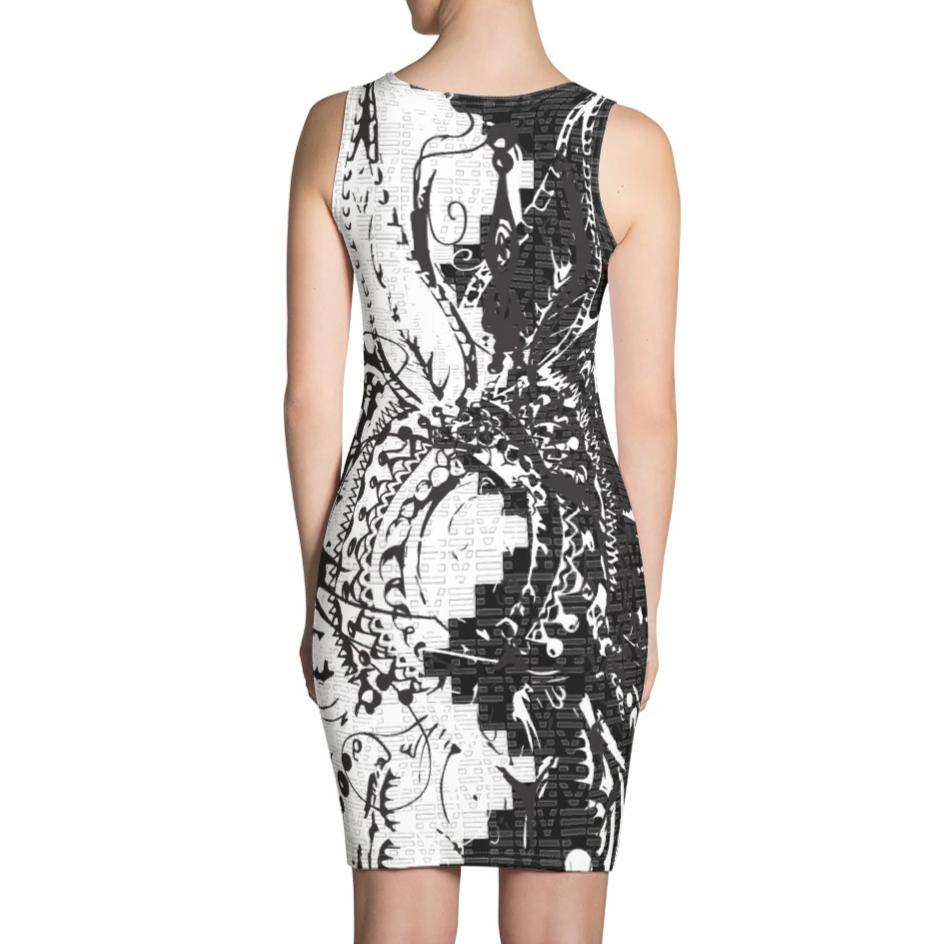 DK x Benny Halldin Love Pattern Dress on David Krug Online Store