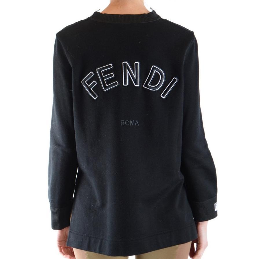 Fendi Sweatshirt-black Fashion on David Krug Online Store