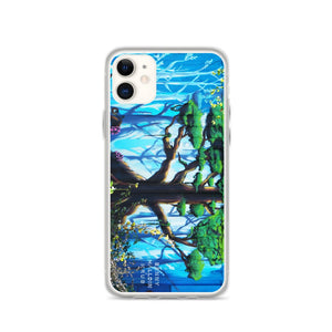 bonsai tree phone case Halldin x Brotherhood x DK Bonsai Graffiti iPhone 11 Case 50ITWC – David Krug