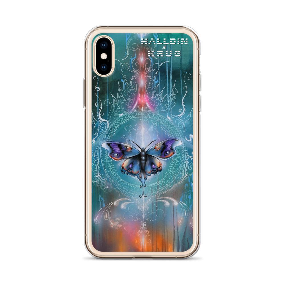 Halldin X Krug Butterfly iPhone Case on David Krug Online Store