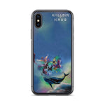 Halldin X Krug Whale & Butterflies iPhone Case on David Krug Online Store