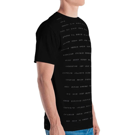 Krug Motivational Pattern T-shirt on David Krug Online Store