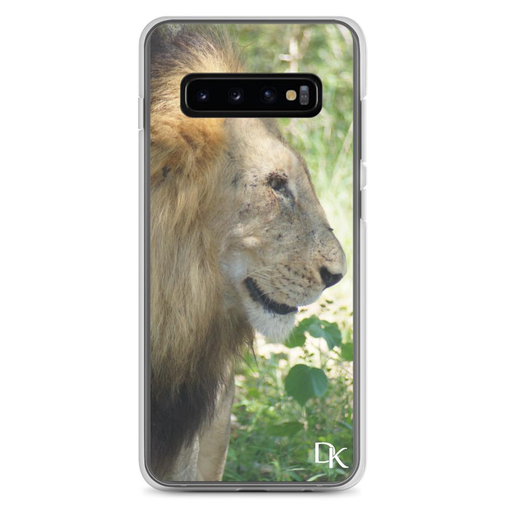 Krug Smiling Lion Samsung S10 S9 Case on David Krug Online Store
