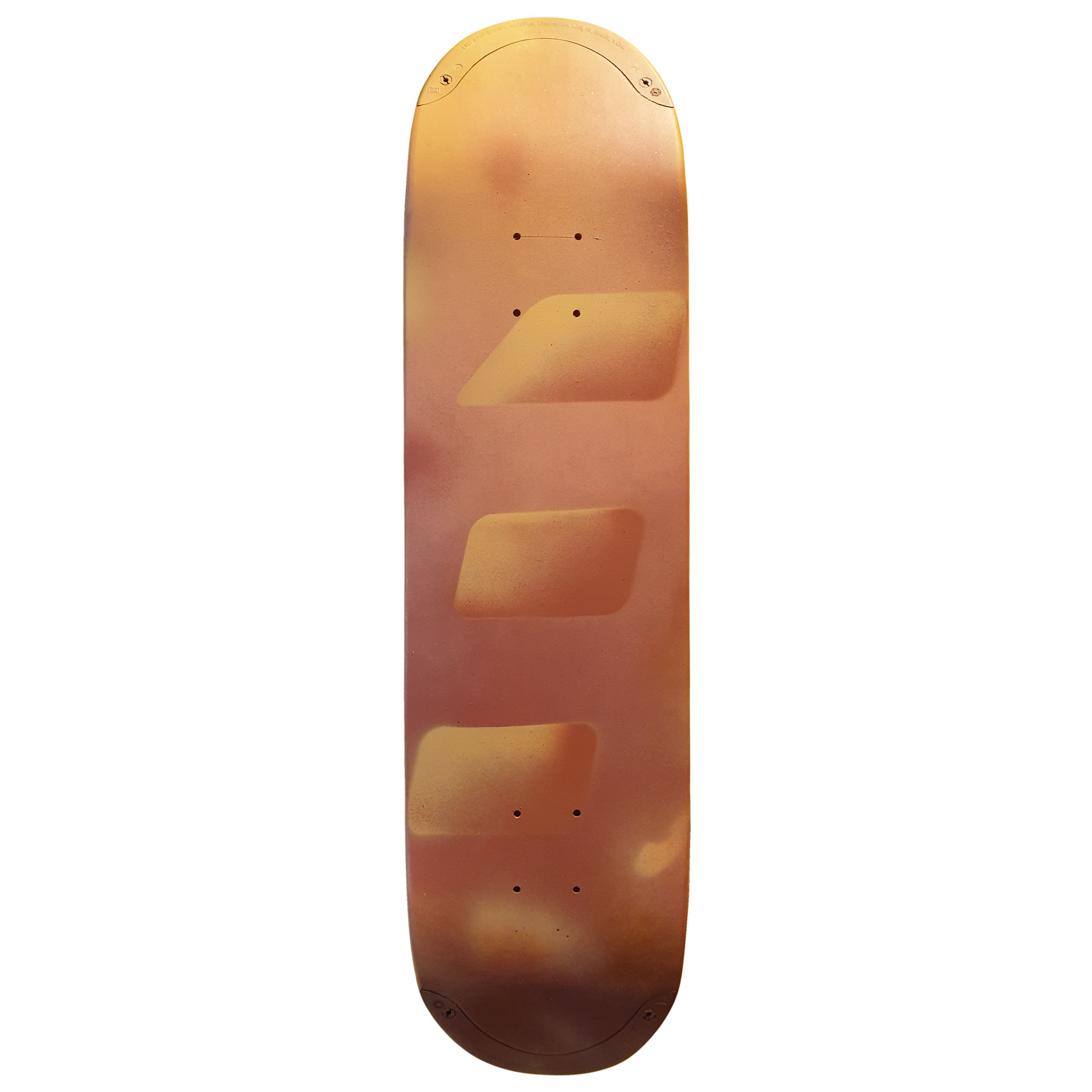 Number 1 - Original Painting on Skateboard - Krug on David Krug Online Store