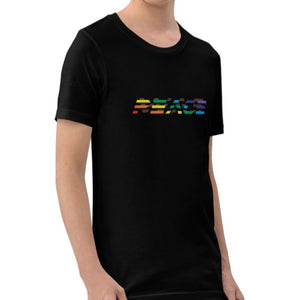 Peace over War Rainbow T-Shirt on David Krug Online Store